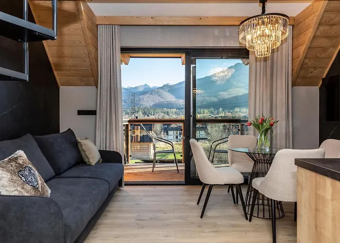 Szymaszkowa 7 Luksusowe Apartamenty, Z Widokiem Na Giewont - Sauna, Parking W Cenie - Blisko Stoku Narciarskiego! * Zakopane