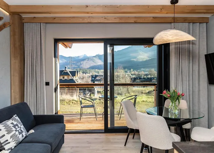 Szymaszkowa 7 Luksusowe Apartamenty, Z Widokiem Na Giewont - Sauna, Parking W Cenie - Blisko Stoku Narciarskiego!