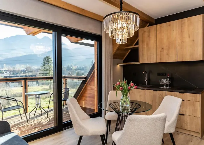 Szymaszkowa 7 Luksusowe Apartamenty, Z Widokiem Na Giewont - Sauna, Parking W Cenie - Blisko Stoku Narciarskiego! Daire *