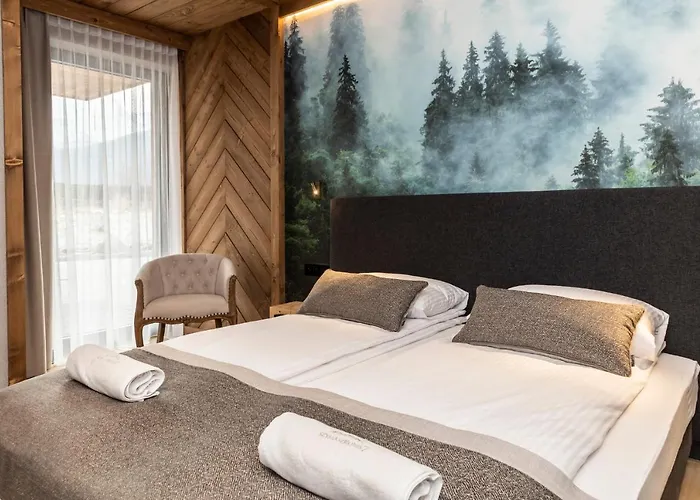 Szymaszkowa 7 Luksusowe Apartamenty, Z Widokiem Na Giewont - Sauna, Parking W Cenie - Blisko Stoku Narciarskiego!