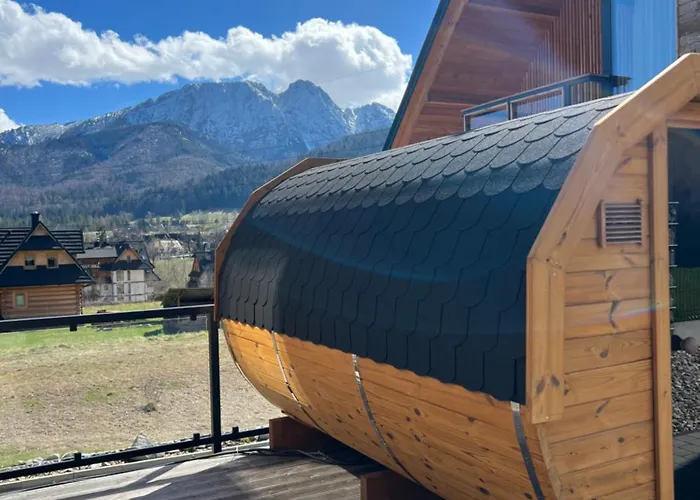 Daire Szymaszkowa 7 Luksusowe Apartamenty, Z Widokiem Na Giewont - Sauna, Parking W Cenie - Blisko Stoku Narciarskiego! Zakopane